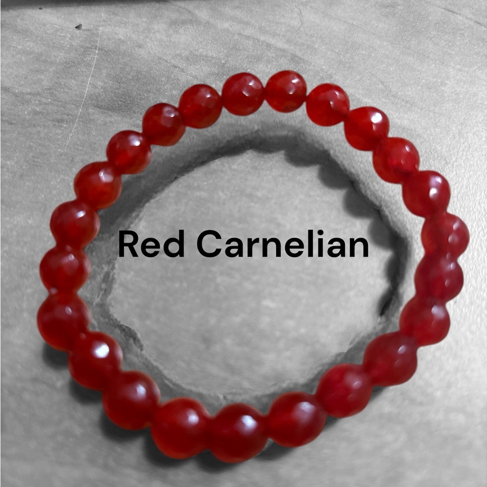 Vibrant Red Carnelian Bracelet